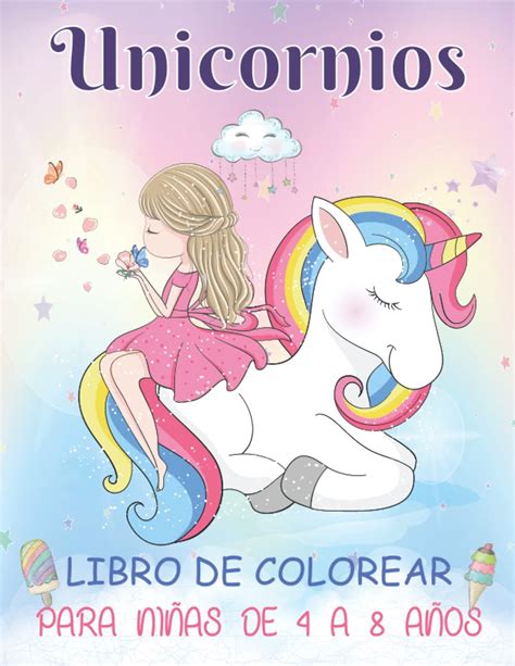 Buy Libro De Colorear De Unicornio Para Ni As Unicornios Princesas