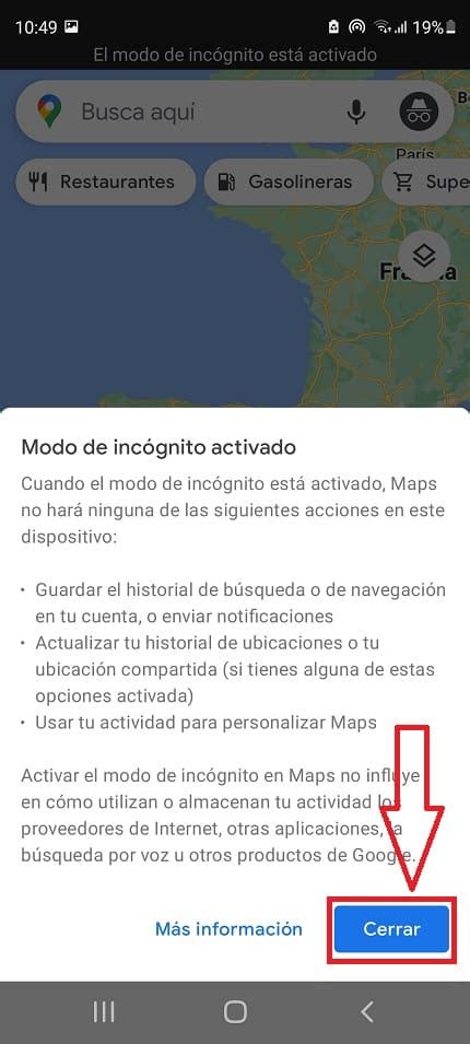 Como Activar Modo Incógnito en Google Maps Fácil y Rápido 2024