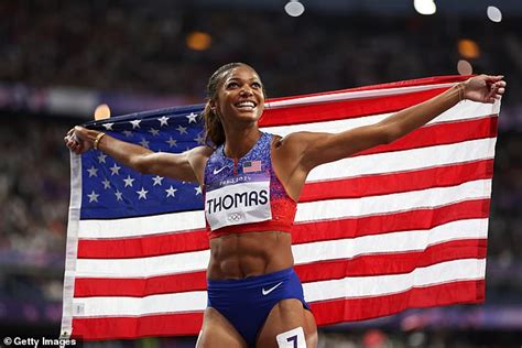 Us Olympics Star Gabby Thomas Signs With Michael Johnson S New Big