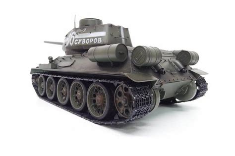 Радиоуправляемый танк Taigen СССР Т34-85 V3 масштаб 1:16 (для ИК боя) 2 ...