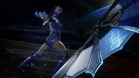 Kitana Classic Skin Intros And Win Poses Youtube