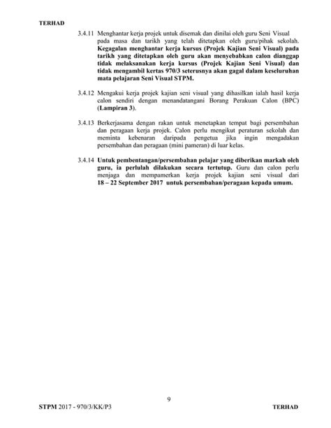 Seni Visual Manual Kk Projek 9703 PDF