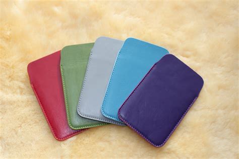 Two Tone Leather Sleeve for Apple iPhone – Radford Leather Fashions-Quality Leather and