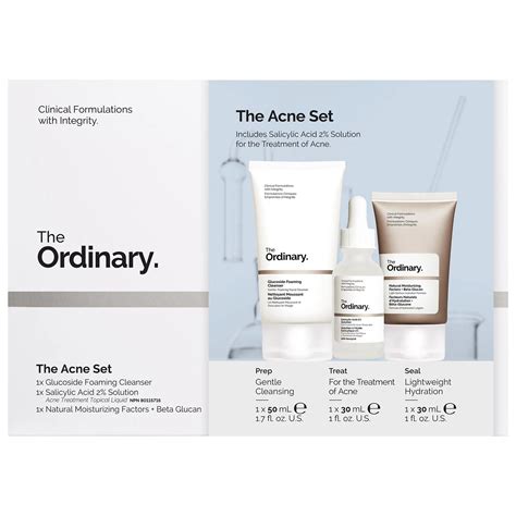 The Acne Clear Set The Ordinary Dermatophila