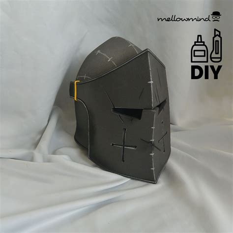 For Honor Inspired Warden Helmet Made Out Of EVA Foam DIY Template