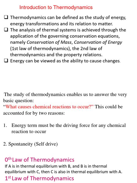 Introduction To Thermodynamics Beatrice | PDF | Thermodynamics | Heat