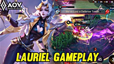 Aov Lauriel Gameplay In Mid Lane Arena Of Valor Li Nqu Nmobile