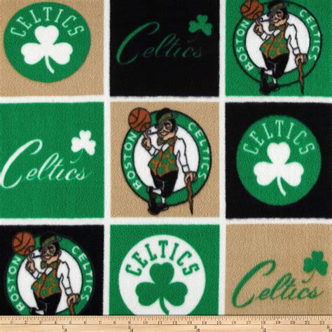 Buy Boston Celtics NBA Basketball Patch Design By Camelot Fabrics