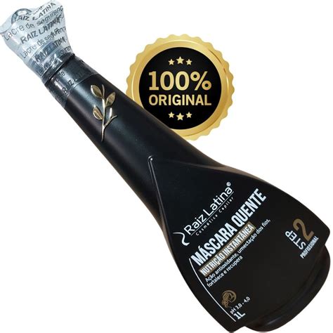 Mascara Quente Nutrição Instantanea 1L Step 2 Raiz Latina Shopee Brasil