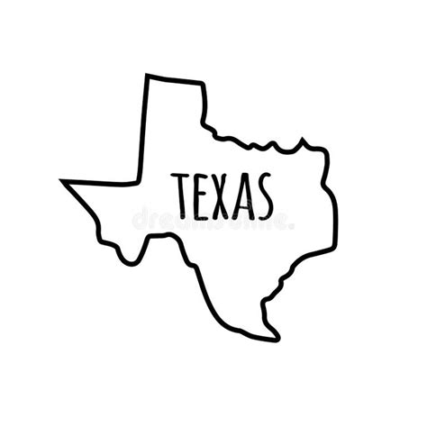 Texas State Outline Vector Stock Illustrations 2 878 Texas State Outline Vector Stock