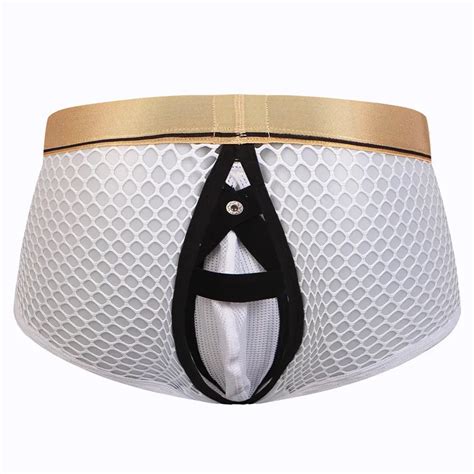 White Tights Mens Transparent Mesh Net Sexy Gay Underwear Boxer Briefs Buy Sex Arab Men In