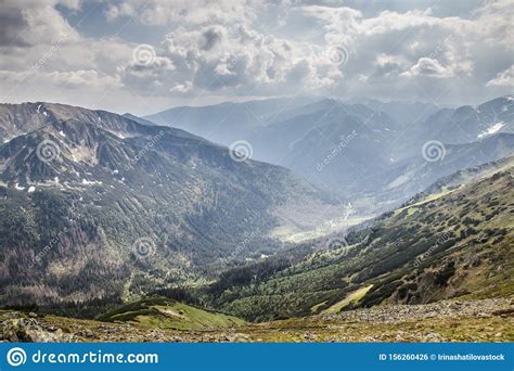 Ruta Tur Stica A Kasprowy Wierch Foto De Archivo Imagen De Calma