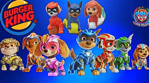 Paw Patrol La Super Pelicula Burger King Nueva Colecci N De Juguetes La