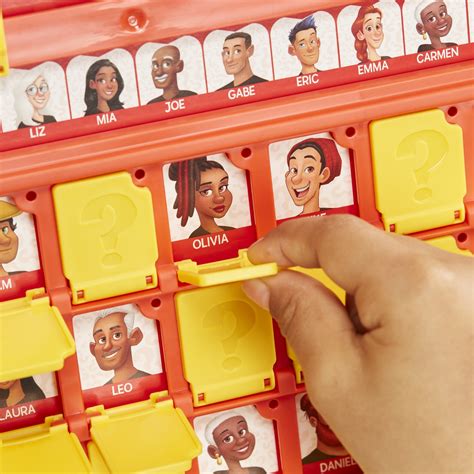 Buy Guess Who? Board Game Original Guessing Game, Easy to Load Frame, Double-Sided Character ...