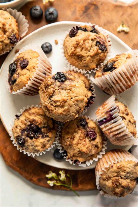 Blueberry Banana Protein Muffins Super Easy Jar Of Lemons