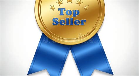 top seller award stock illustration illustration  reward