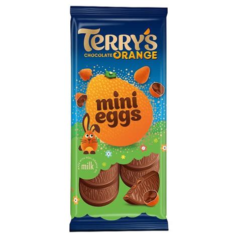 Terrys Chocolate Orange Mini Egg Tablet British Corner Shop