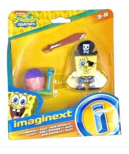 Imaginext Bob Esponja Y Gary Nickelodeon 390k Meses Sin Interés