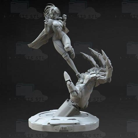 Alita Figure Stl Sexy Characters 3d File Anime Character Stl Etsy