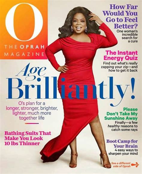 Magazine Covers - Oprah Aging Brilliantly on O!