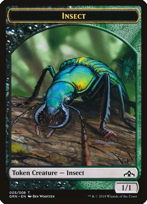 Insect Token Guilds Of Ravnica Magic The Gathering