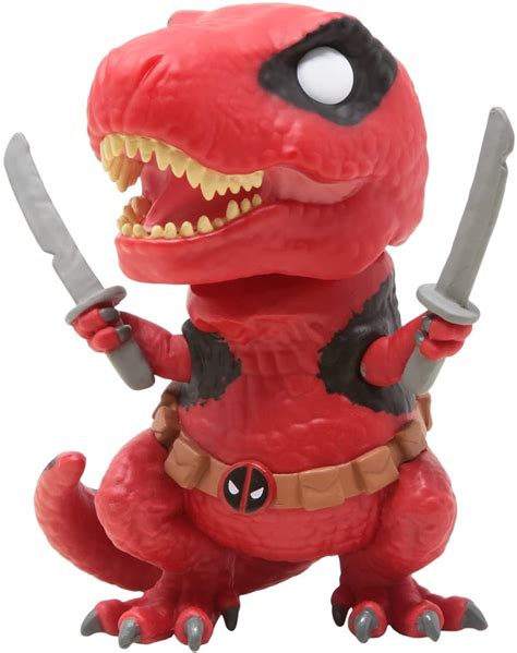 Funko Pop Marvel Deadpool 30th Dinopool Jrs Sports