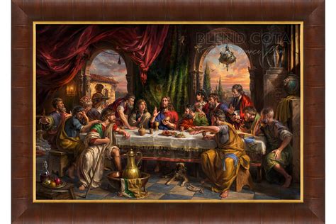 The Last Supper (Original Painting) - Blend Cota Studios