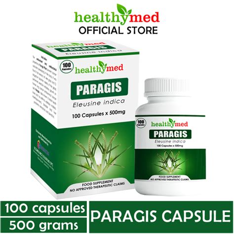 Healthymed Paragis Herbal Capsule Organic Healthy Pure Organic