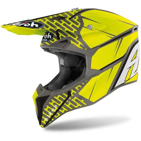 Casco Moto Cross Enduro Airoh WRAAP Idol Antracite Opaco Vendita Online