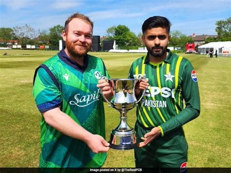 Ireland Vs Pakistan Live Streaming 2nd T20i Live Telecast Where To Watch Match Cricket News