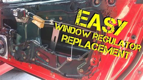 How To Replace A Window Regulator YouTube