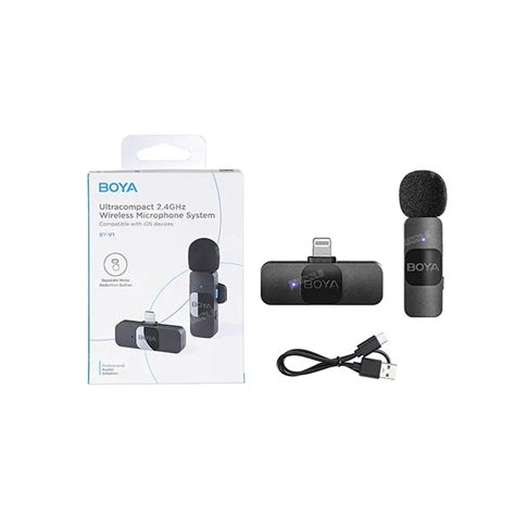 میکروفون بی‌سیم بویا مدل BOYA BY-V1 لایتنینگ اصلی