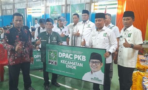 H Dani M Nursalam Lantik Dpac Dan Dprt Pkb Kecamatan Enok