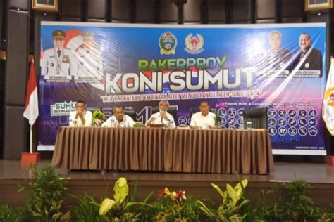 Program Kerja Koni Sumut Fokus Persiapan Hadapi Pon 2024 Antara News