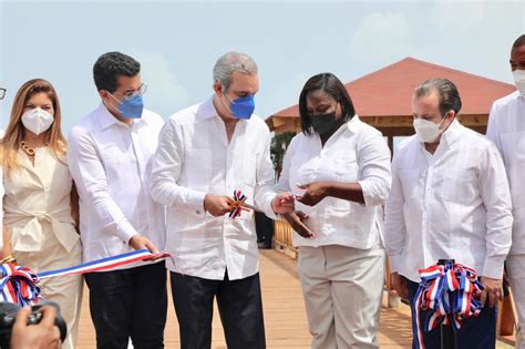 El Presidente Luis Abinader Inaugura Muelle Tur Stico En Miches Acento