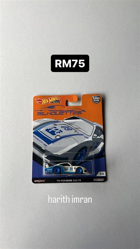 Hot Wheels Porsche 935 78 Hobbies Toys Toys Games On Carousell