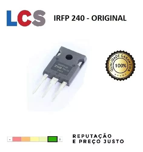 Irfp240 Irfp 240 Transistor Original MercadoLivre