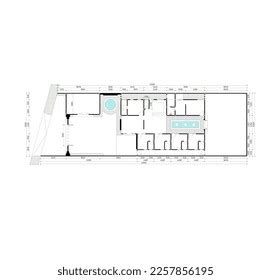 Floor Plan Sketch Inn Apartment Sketched Stock Vector (Royalty Free ...