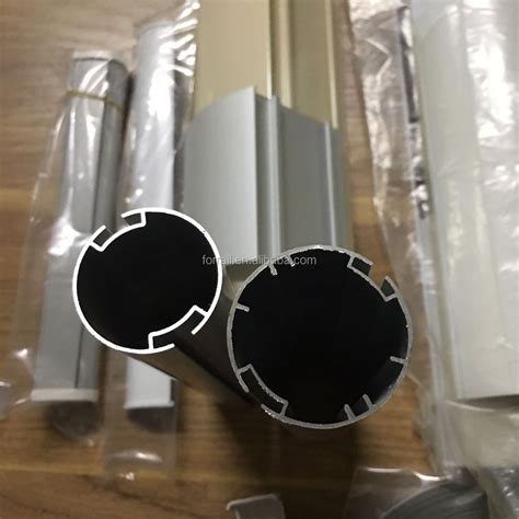 Aluminum 38mm Tube For Roller Blinds Components 38mm Pipe For Zebra