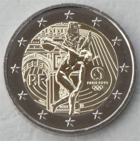 Monnaie Comm Morative France Jeux Olympiques Lancer Du Disque