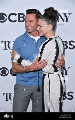 Sutton Foster And Hugh Jackman