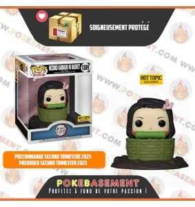 Funko Pop Demon Slayer Deluxe 1309 Nezuko Kamado In Basket EXCLUSIVE Hot Topic 2e Tri 2023