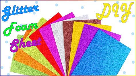 Foam Sheets Crafts For Kids