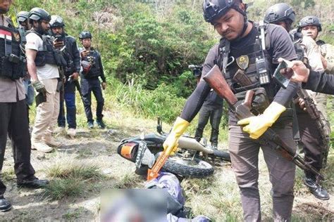 KKB Papua Tega Tembak Mati Tukang Ojek Di Ilaga Polda Papua Beri