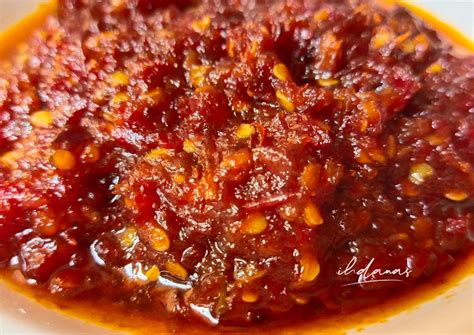 Resep Sambel Tomat Goreng Tahan Lama Oleh Ihdanas Cookpad