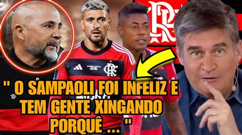 Sampaoli Errou Nas Substitui Es Do Flamengo Debate Ferve Ap S