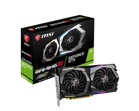 GeForce GTX 1660 Ti GAMING X 6G