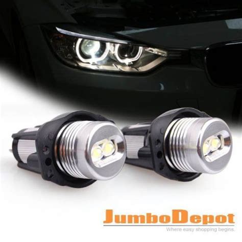 Purchase X W White Angel Eye Ring Marker Led Bulb Light For Bmw