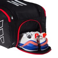 Racket Bag Multigame Black Red Adidas Padel