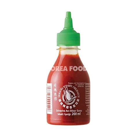 Flying Goose Sriracha Hot Chilli Sauce 200ml Korea Foods